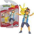 Pokemon - 4.5" Battle Feature Figure - Ash and Pikachu
