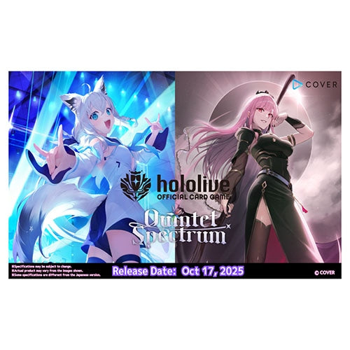 Hololive Official Card Game - Quintet Spectrum Booster Box