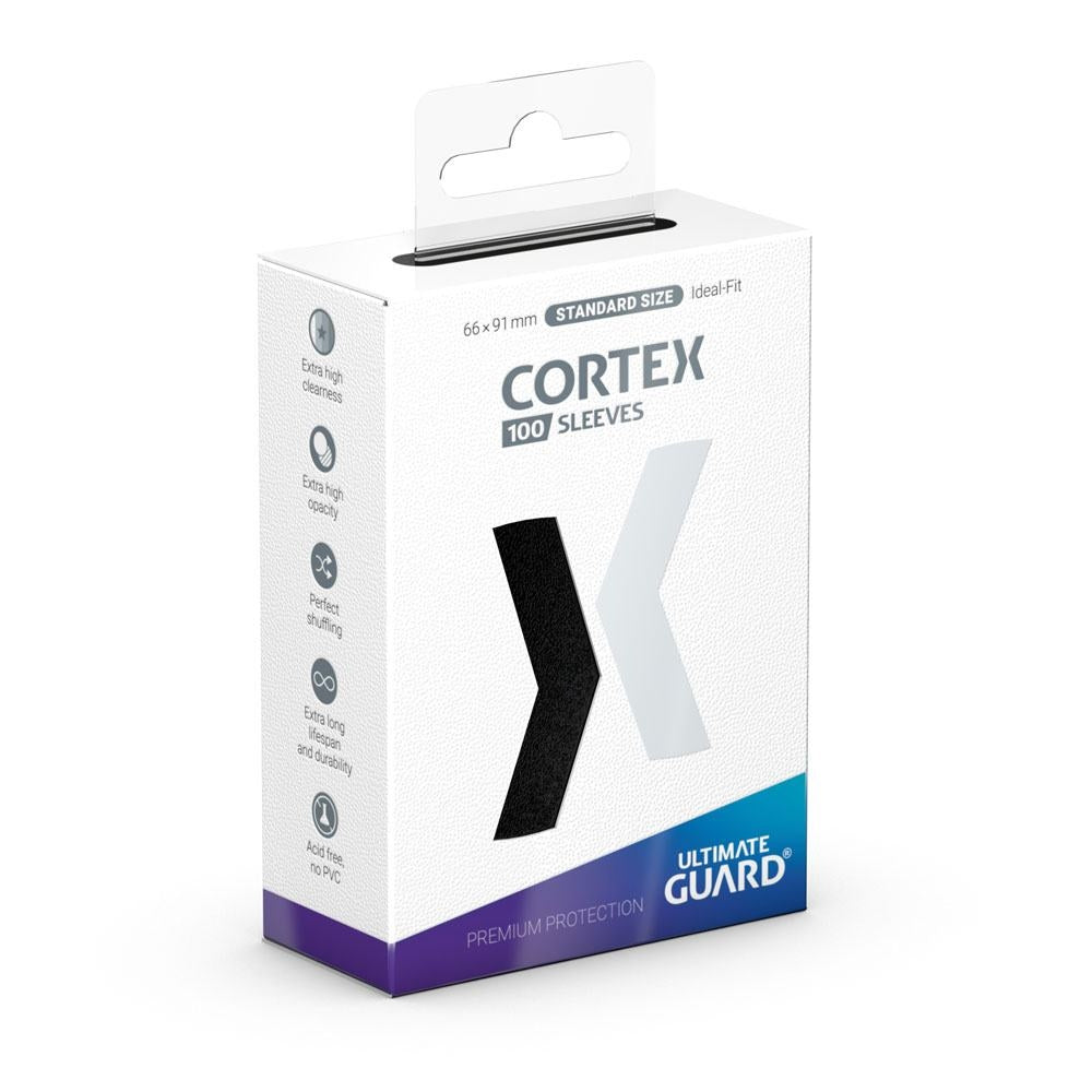 Ultimate Guard - Cortex Sleeves Standard Size - Black (100 ct.)