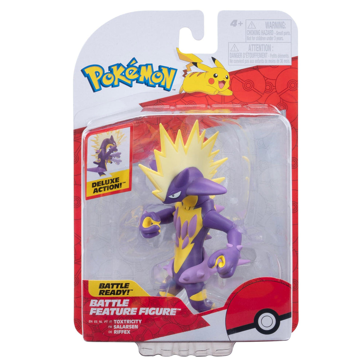 Pokemon - 4.5" Battle Feature Figure - Toxtricity