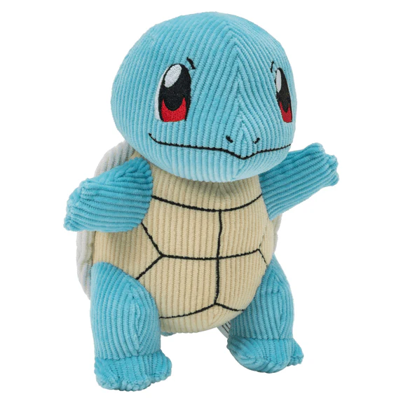 Pokemon - Select 8" Corduroy Squirtle Plush