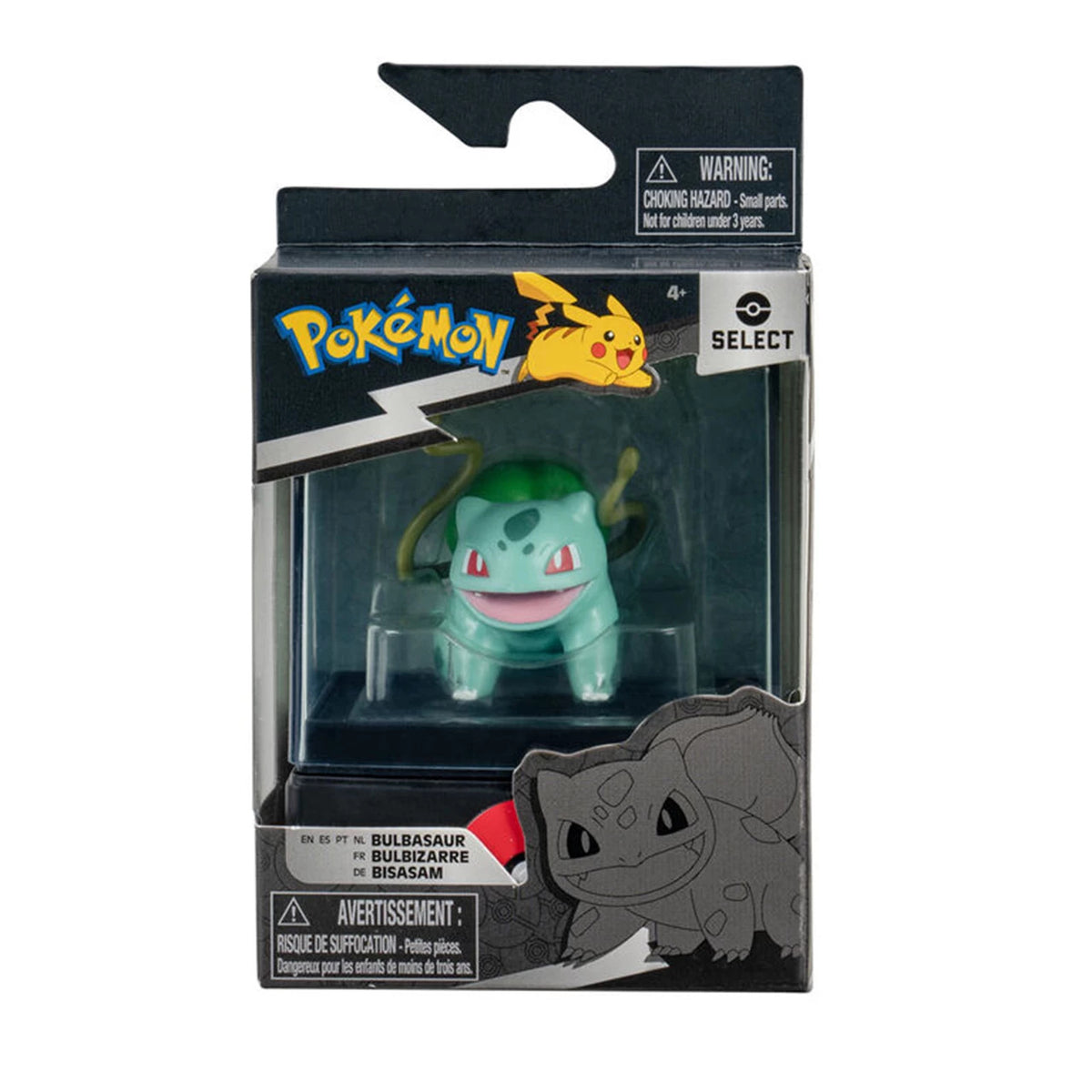 Pokemon - Battle Figure with Case - Bulbasaur