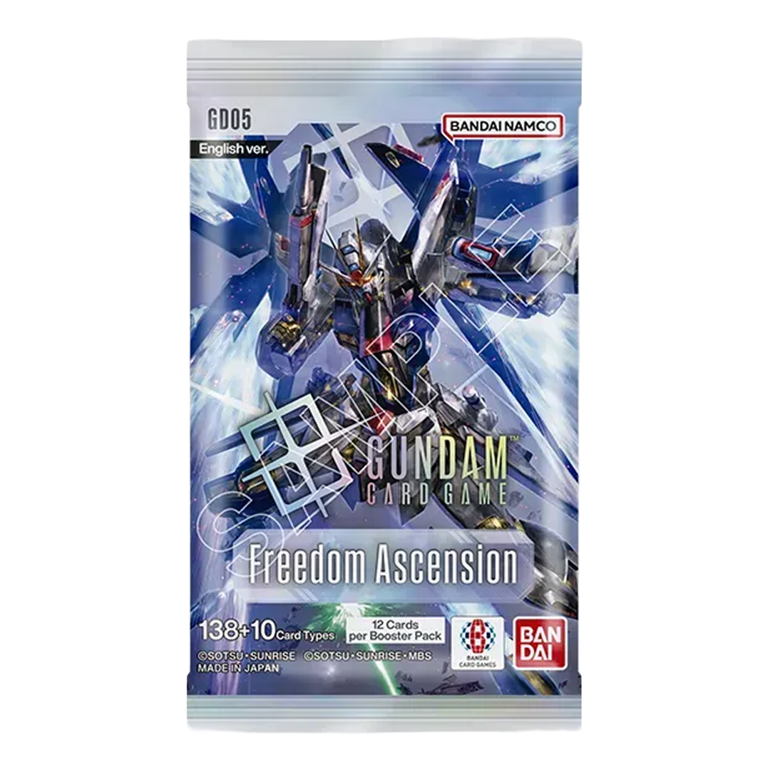 Gundam Card Game: Freedom Ascension (GD05) Booster Pack