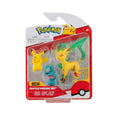 Pokemon - Battle Figure Set - Pikachu, Wynaut & Leafeon