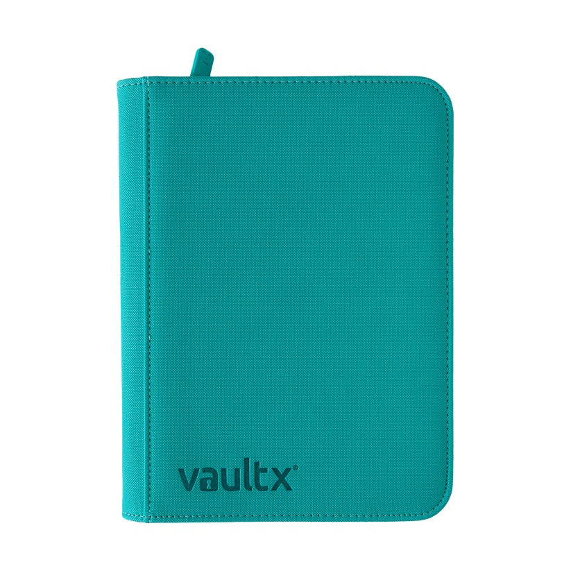 Vault X - 4-Pocket Exo-Tec Zip Binder - Teal