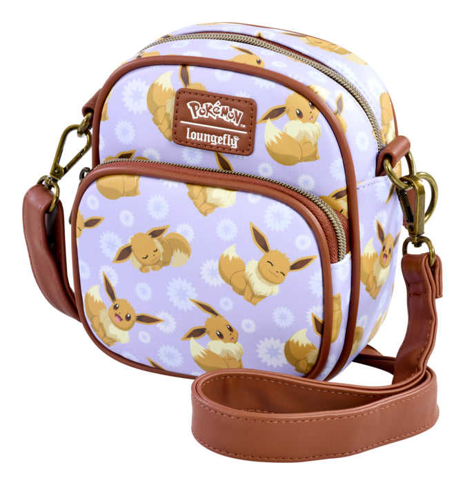 Loungefly - Pokemon Eevee AOP Passport Bag