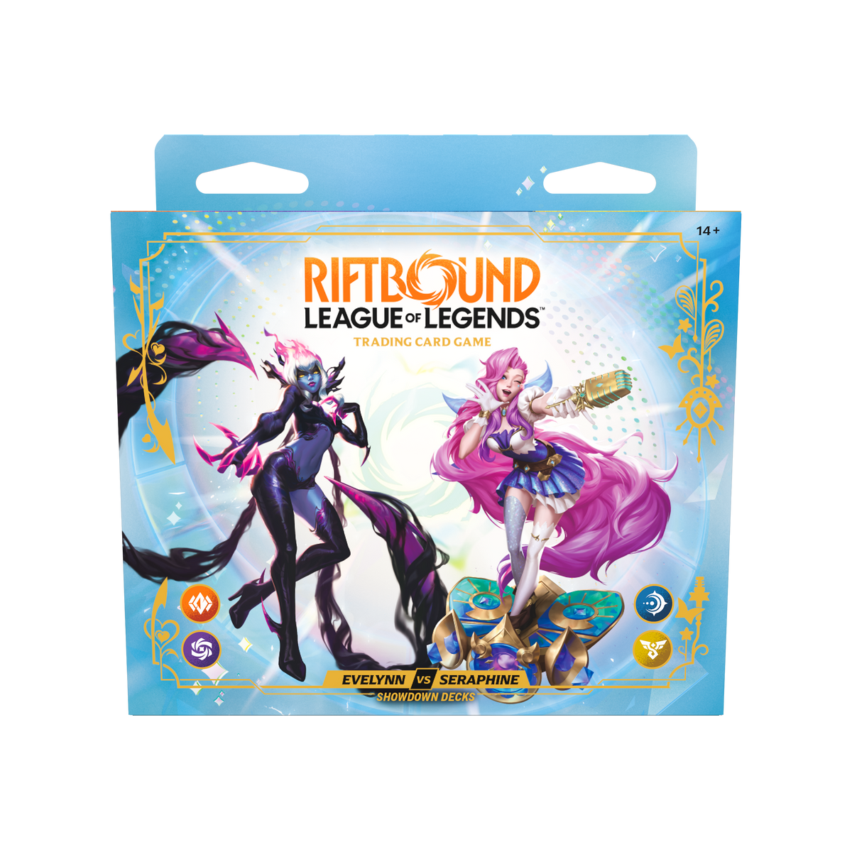 Riftbound: League of Legends TCG - Radiance Showdown Deck - Evelynn vs Seraphine
