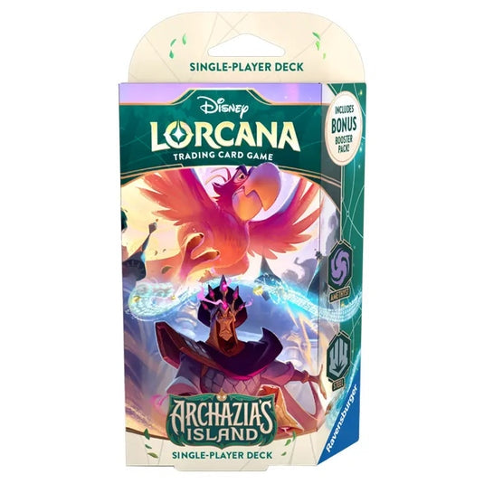 Disney Lorcana: Archazia's Island Starter Deck - Amethyst & Steel
