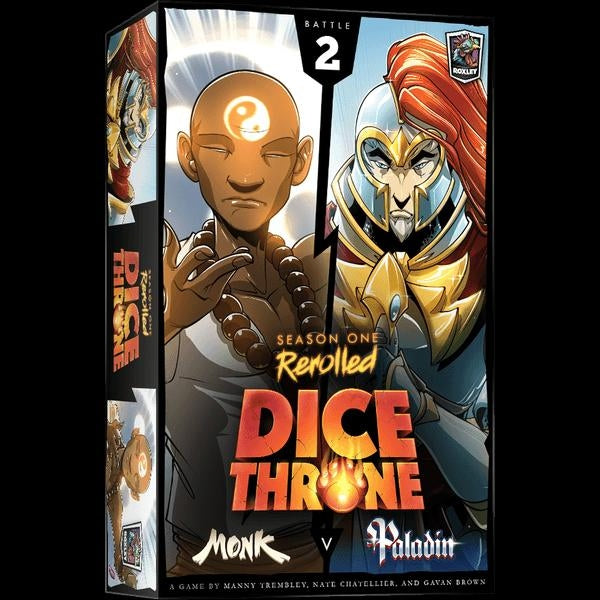 Dice Throne Season One Rerolled 2: Monk vs. Paladin