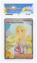 2025 Pokemon Mega Evolution  - Lillie's Determination #184 - Ace 10 671748