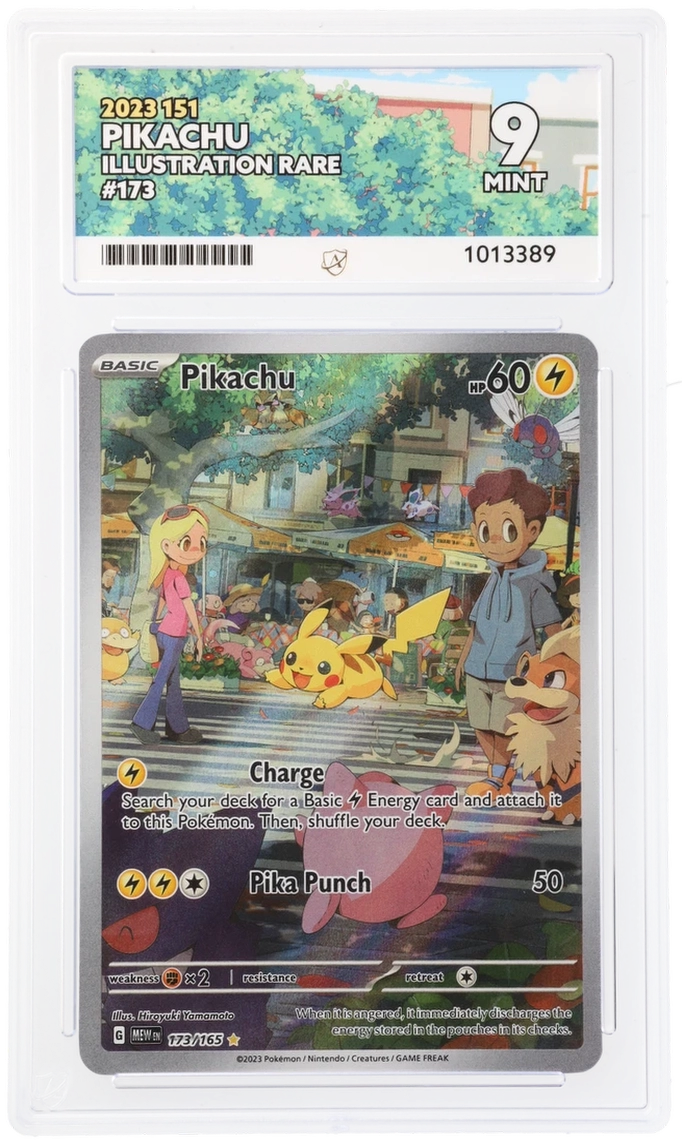 2023 Pokemon 151 - Pikachu #173 - Ace 9 1013389