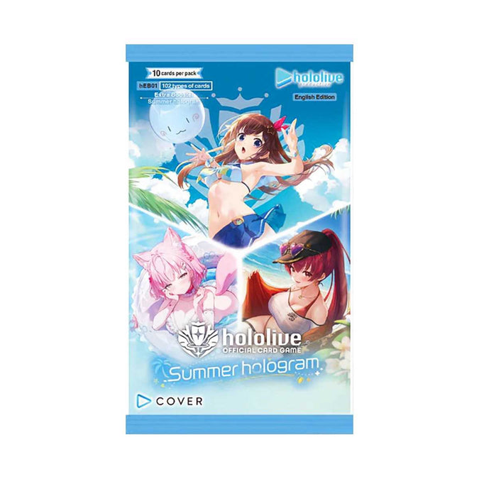 Hololive Official Card Game - Summer Hologram Extra Booster Pack