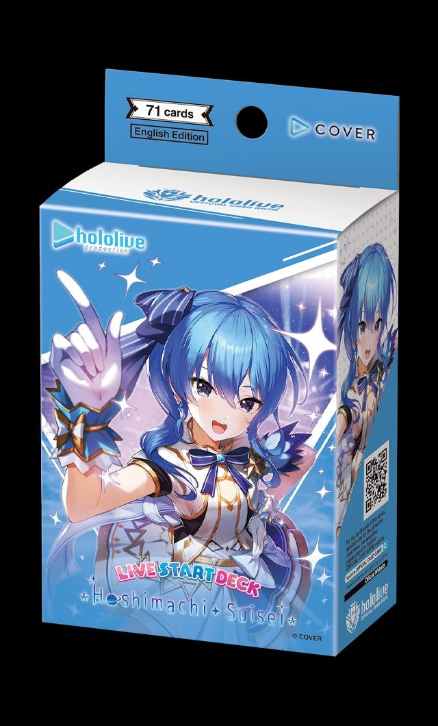 Hololive Official Card Game - Live Start Deck Hoshimachi Suisei