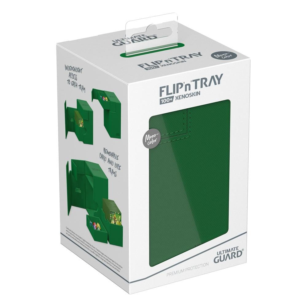 Ultimate Guard - Flip'n'Tray 100+ Xenoskin - Green