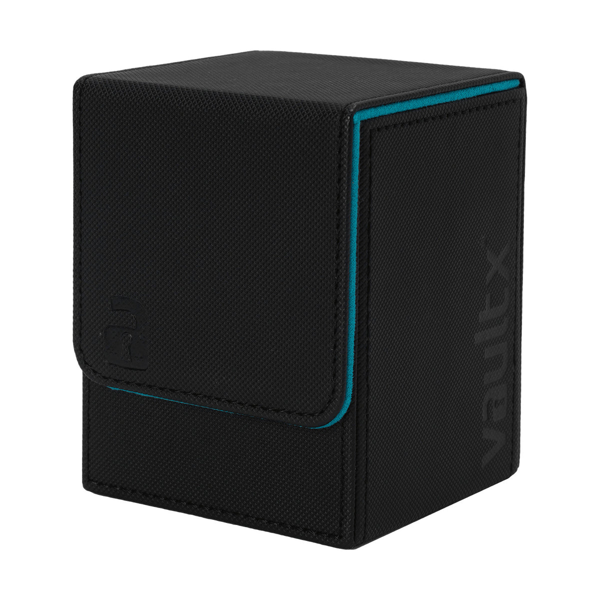 Vault X - Large Exo-Tec Deck Box - Black/Electric Blue