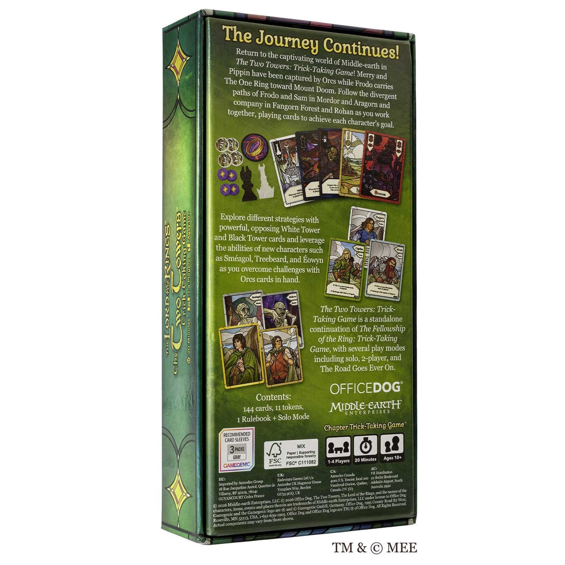 The Lord of The Rings: The Two Towers: Trick-Taking Game