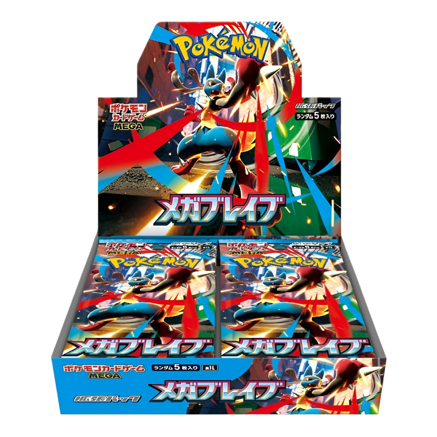 Japanese Pokemon TCG: Mega Brave Booster Box