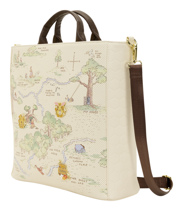 Loungefly - Winnie the Pooh Hundred Acre Wood Tote Bag
