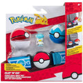 Pokemon - Clip 'n' Go Poke Ball Belt Set - Quaxly