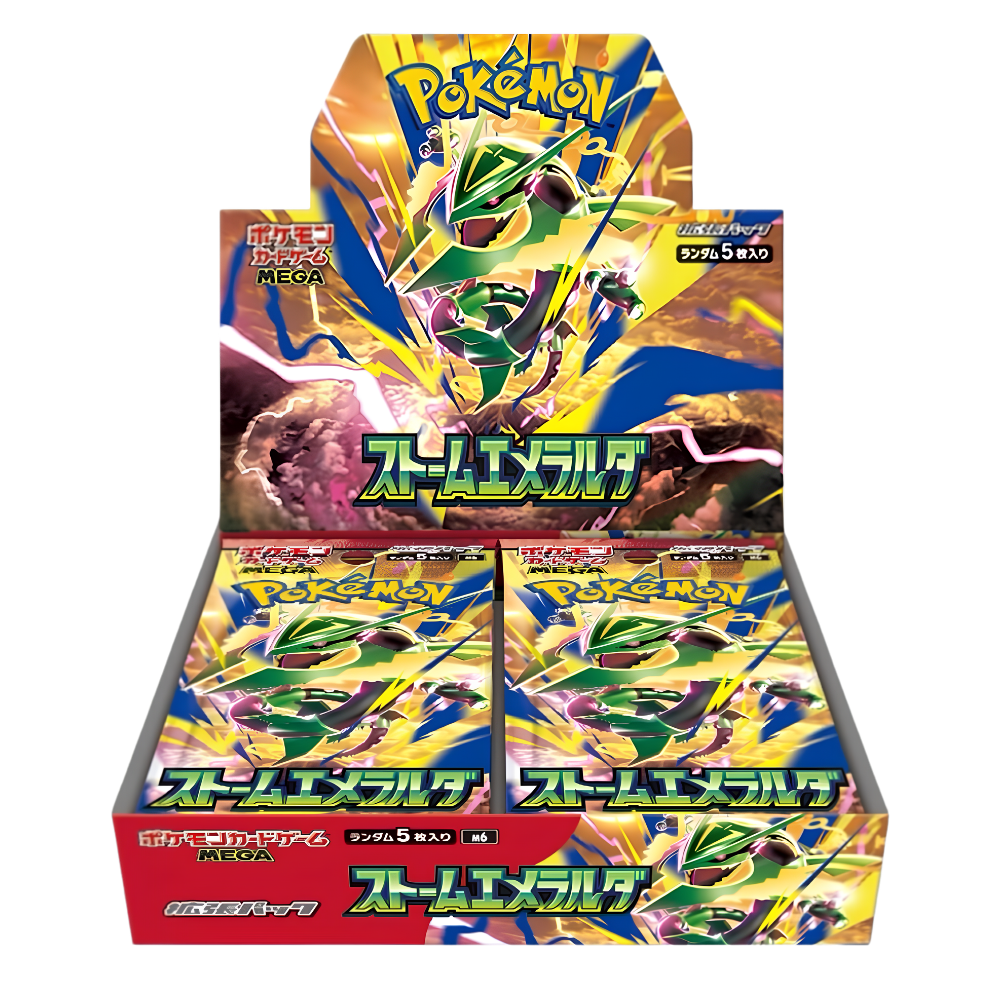 Japanese Pokemon TCG: Storm Emeralda M6 Booster Box