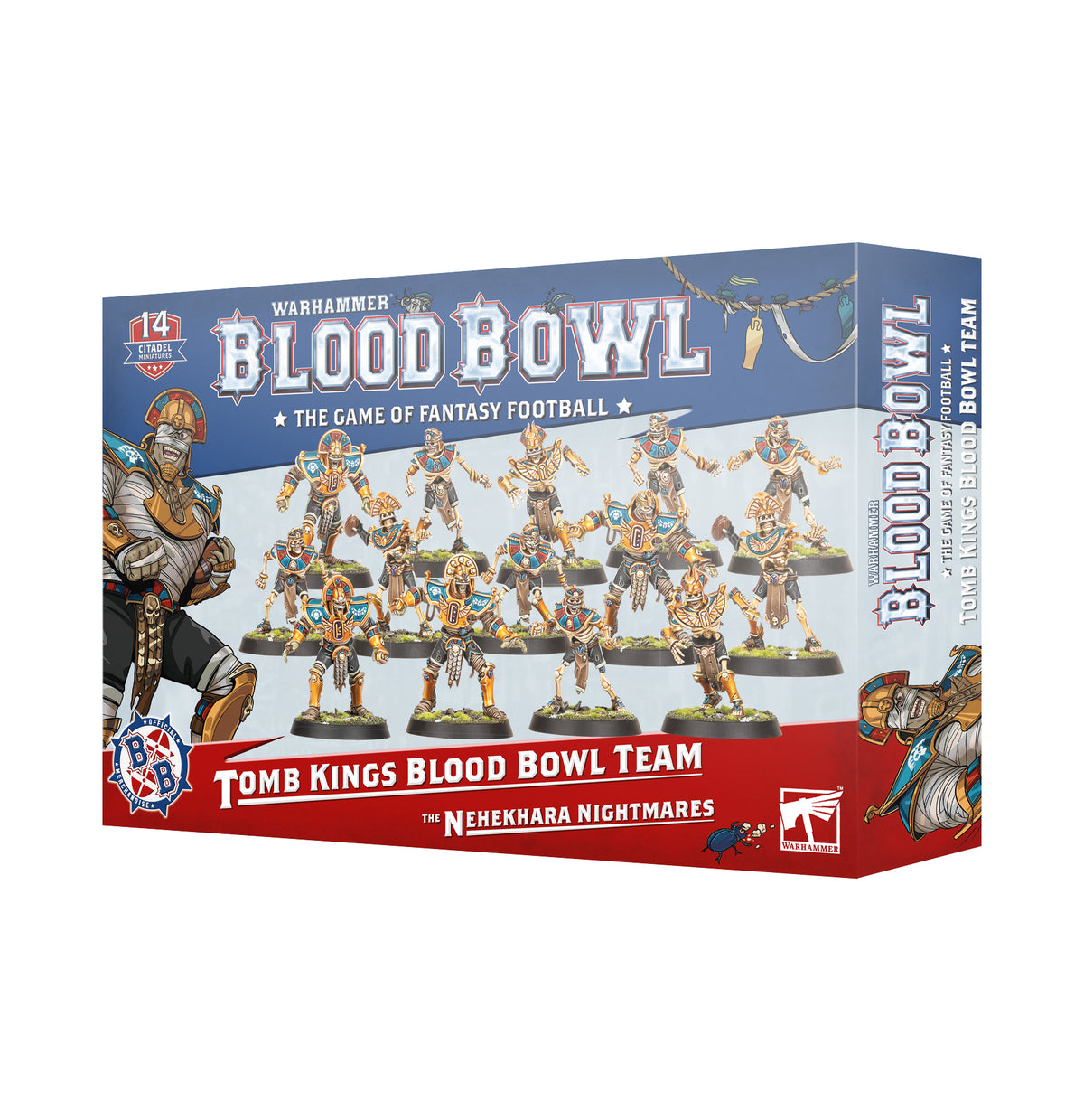Blood Bowl Tomb Kings Nehekharan Nightmares Team