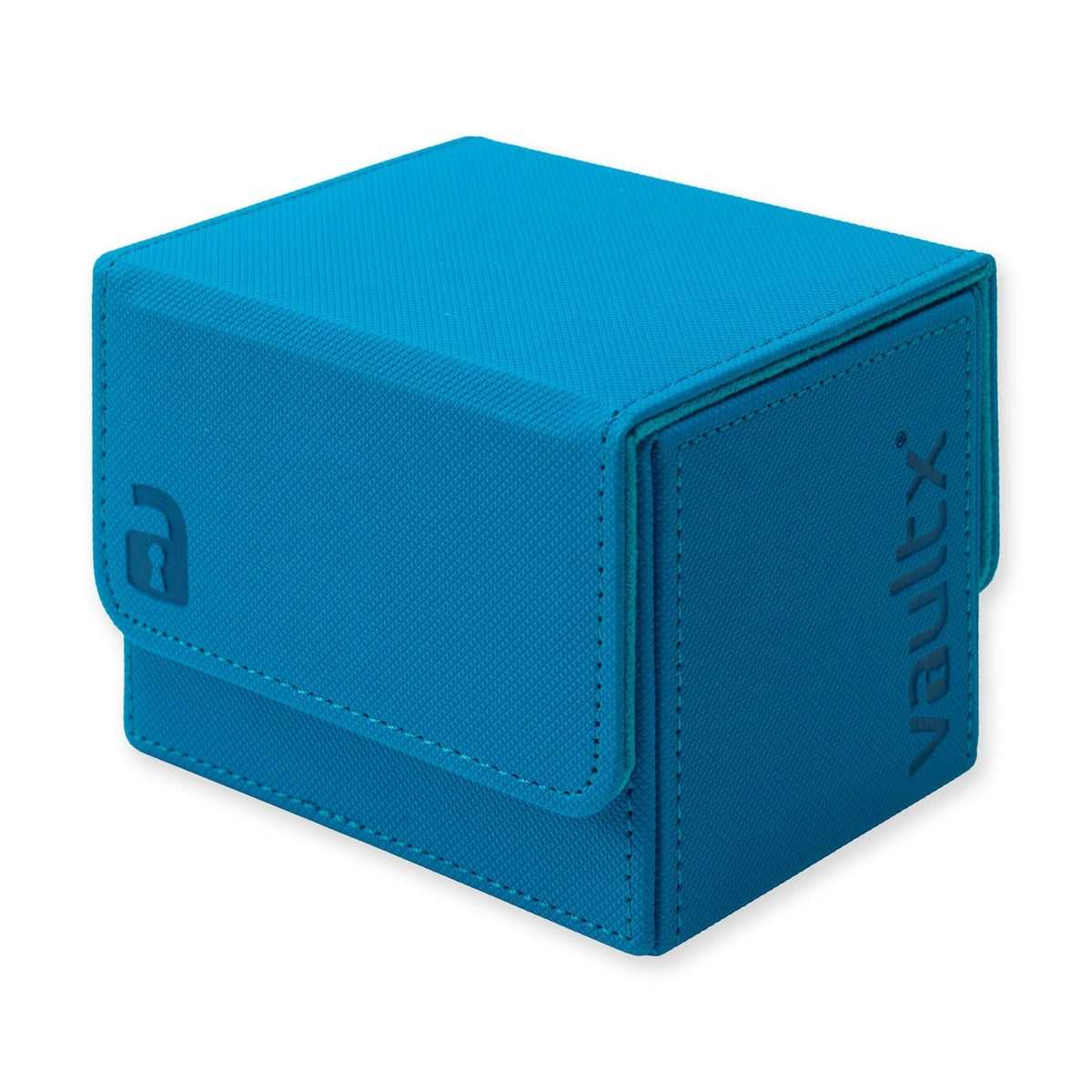 Vault X - Exo-Tec Sideloading Deck Box 100+ Neon Blue