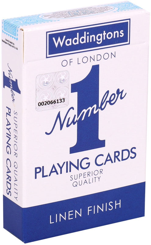 Waddingtons No 1 Playing Cards - Classic Red and Blue