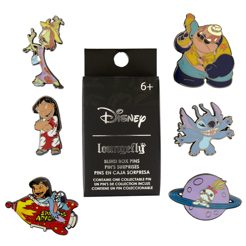 Loungefly - Blind Box Enamel Pins - Lilo & Stitch Space Adventure