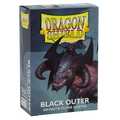 Dragon Shield - Standard Outer Sleeves 100pk – Matte Black
