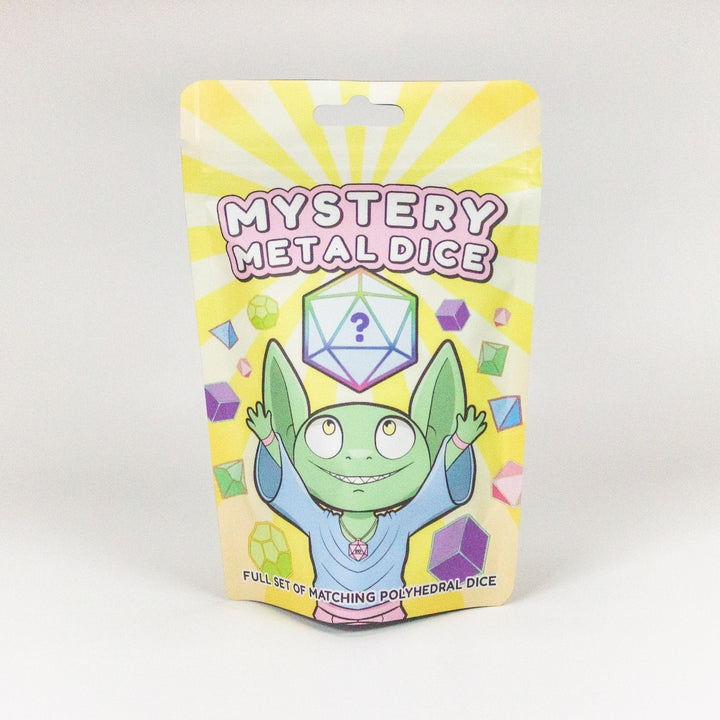 Mystery Dice Goblin - Metal DnD Mystery Dice Set