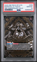 2025 One Piece Legacy of the Master - Marshall D. Teach #093 - PSA Gem MT 10 158689523