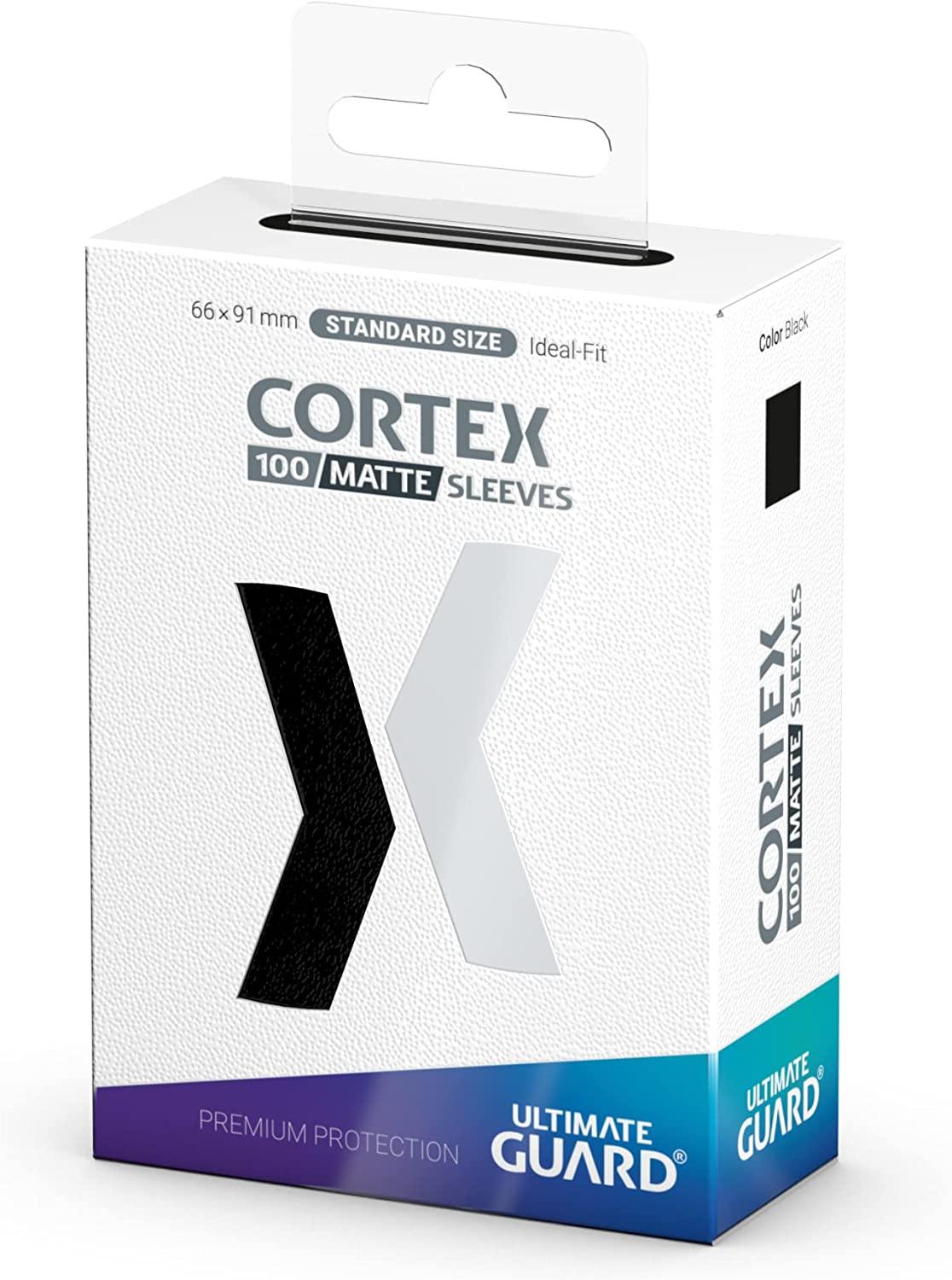 Ultimate Guard - Cortex Sleeves Standard Size - Black Matte (100 ct.)