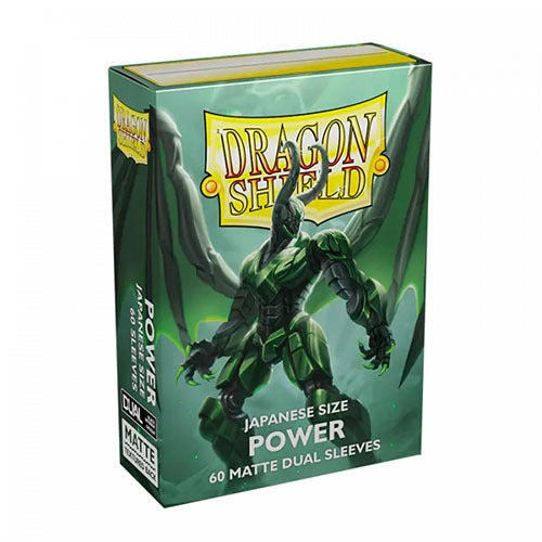 Dragon Shield - Dual Matte Japanese Size Sleeves 60pk - Power