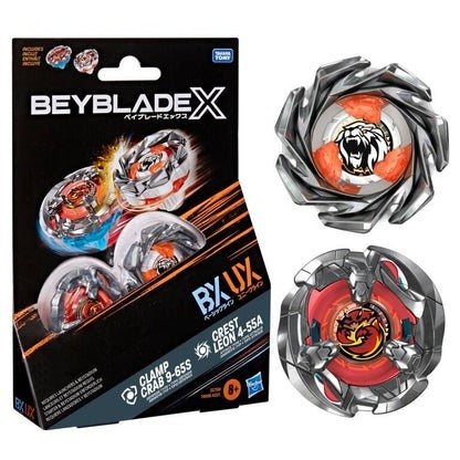 Beyblade X - Clamp Crab 9-65S & Crest Leon 4-55A